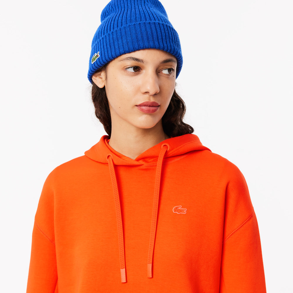 Short Cut Cotton Hoodie