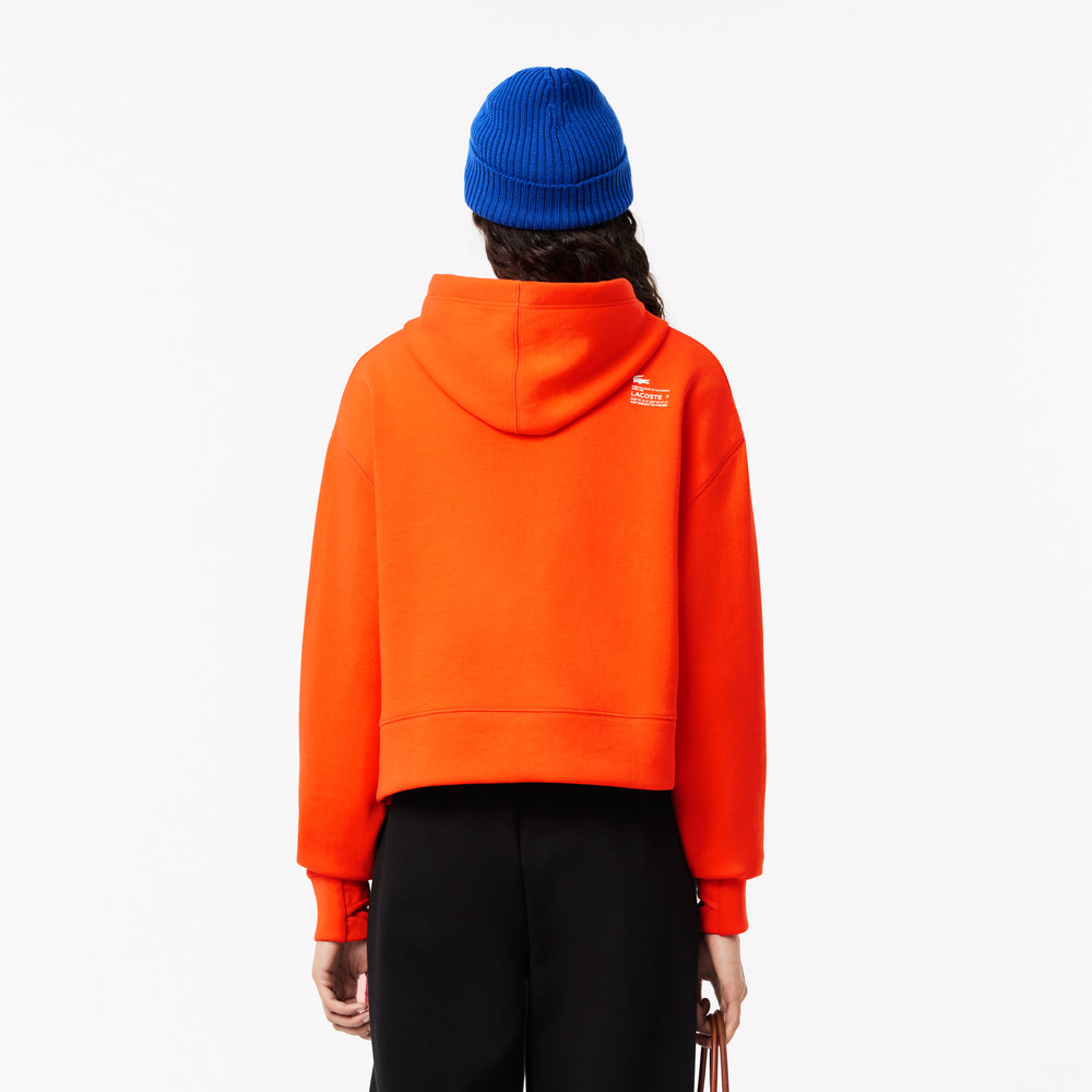Short Cut Cotton Hoodie