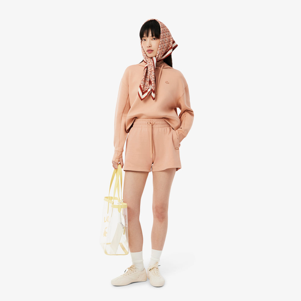 Short Cut Cotton Hoodie