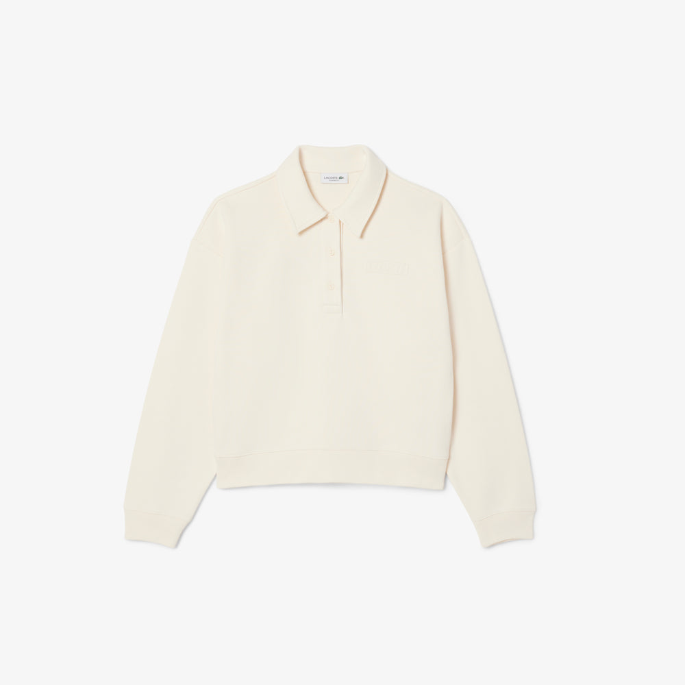 Polo Collar Sweatshirt