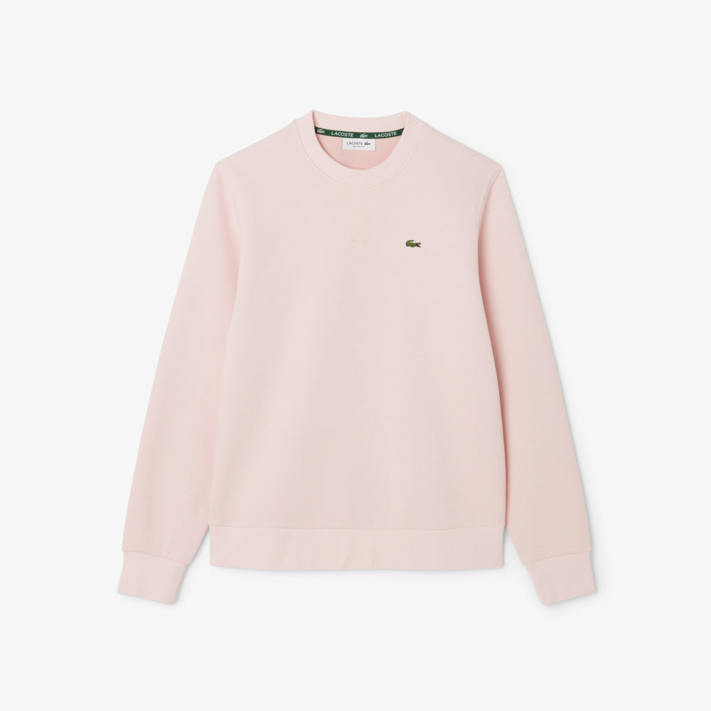 Relaxed Fit Piqué Crew Neck Sweatshirt
