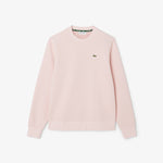 Relaxed Fit Piqué Crew Neck Sweatshirt