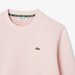 Relaxed Fit Piqué Crew Neck Sweatshirt