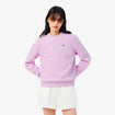 Relaxed Fit Piqué Crew Neck Sweatshirt