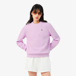 Relaxed Fit Piqué Crew Neck Sweatshirt