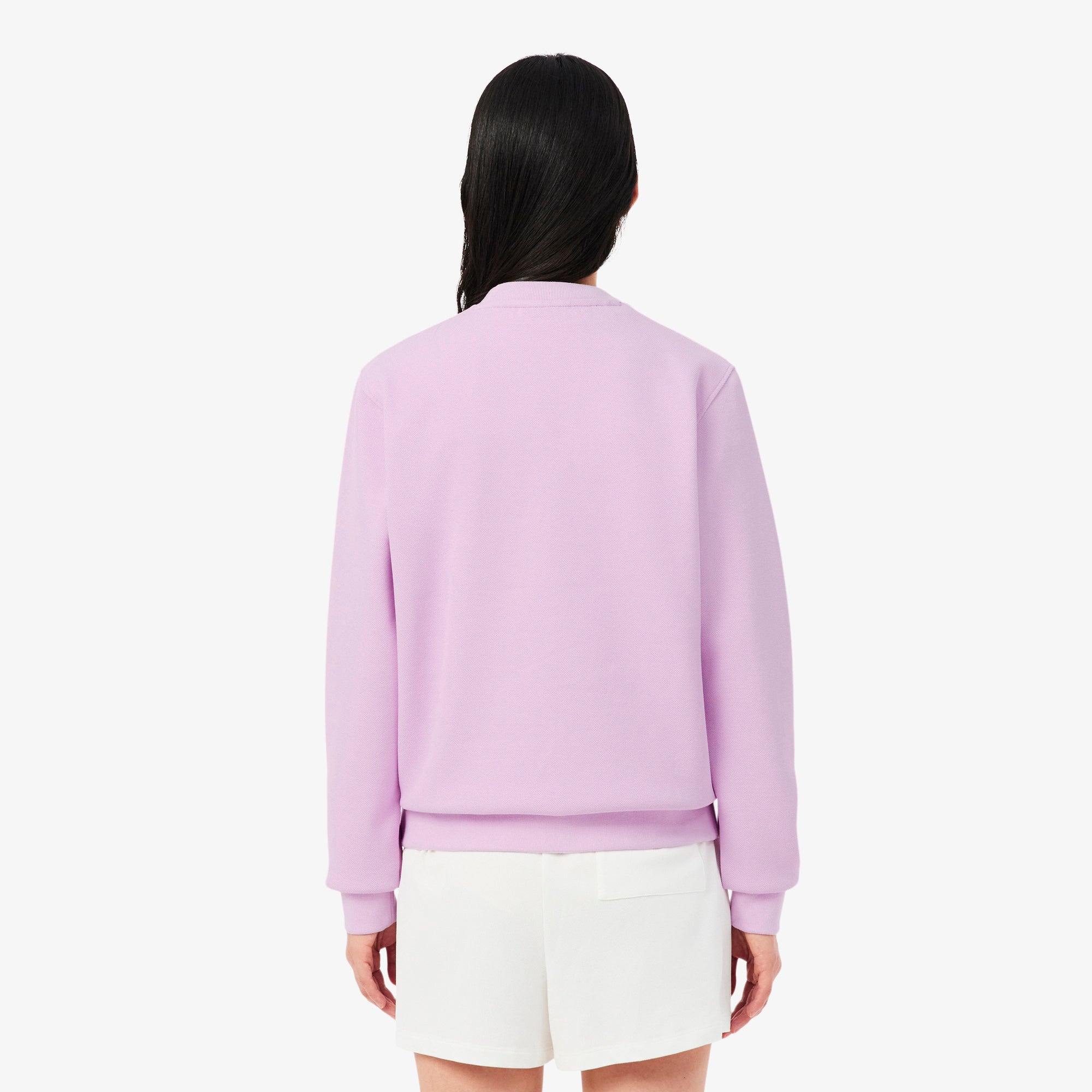 Relaxed Fit Piqué Crew Neck Sweatshirt – Lacoste ZA