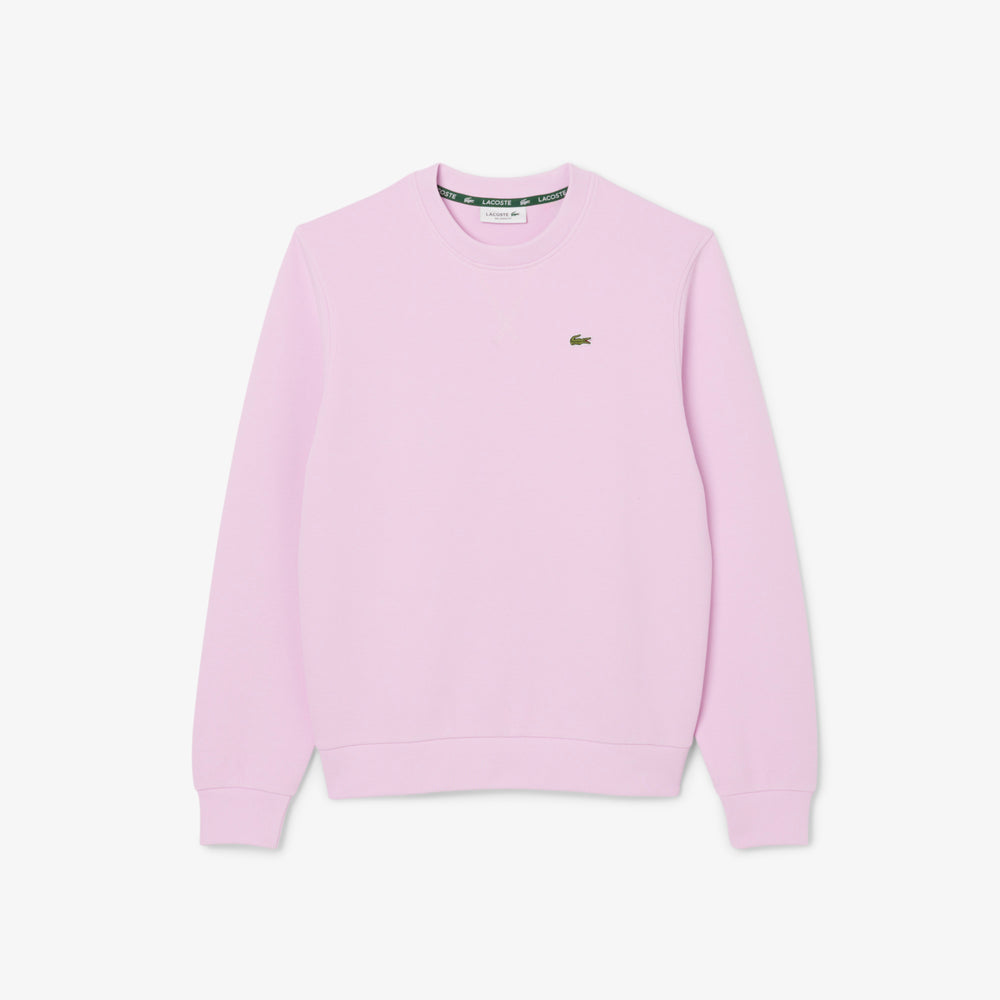 Relaxed Fit Piqué Crew Neck Sweatshirt