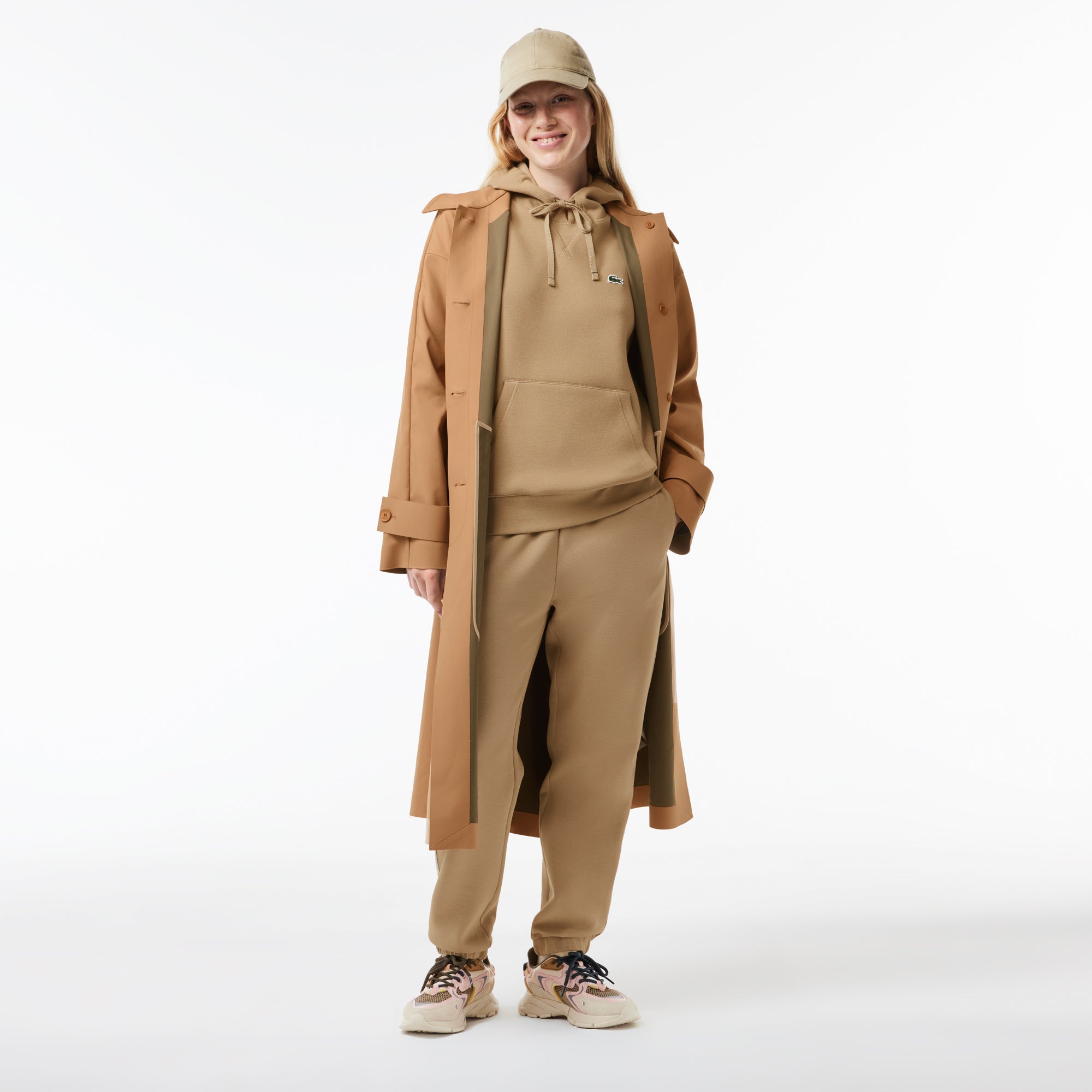 Ladies lacoste tracksuit sales