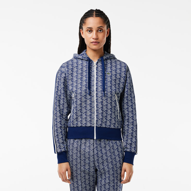 Jacquard Monogram Hoodie