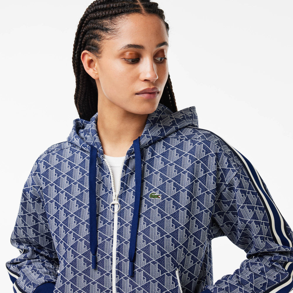 Jacquard Monogram Hoodie