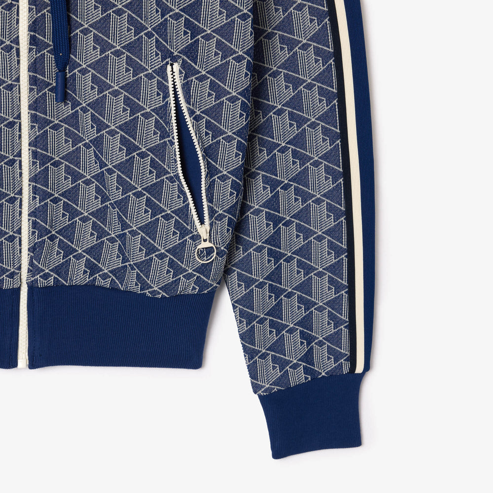 Jacquard Monogram Hoodie