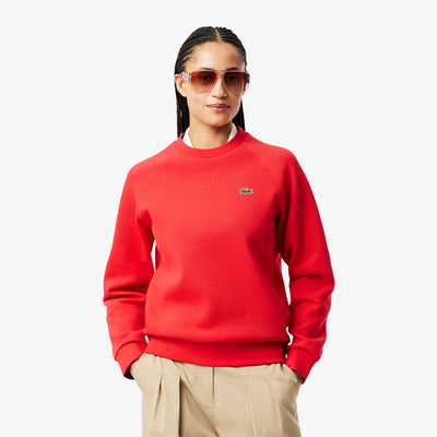Crew Neck Piqué Sweatshirt