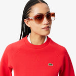 Crew Neck Piqué Sweatshirt
