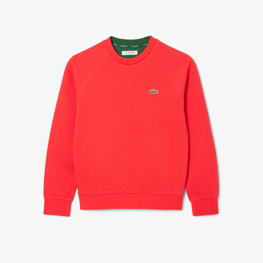 Crew Neck Piqué Sweatshirt