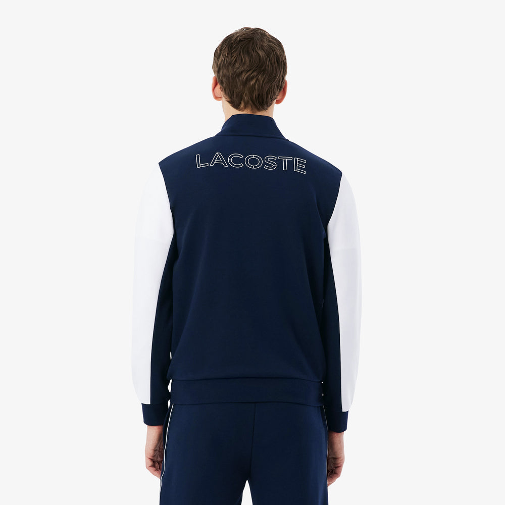 Sport Zipped Colour-Block Sweatshirt