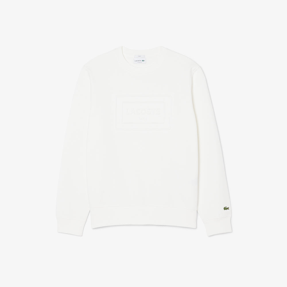 Embossed Fleece Sweatshirt