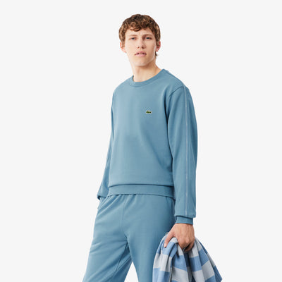 Stripe Band Fleece Sweatshirt