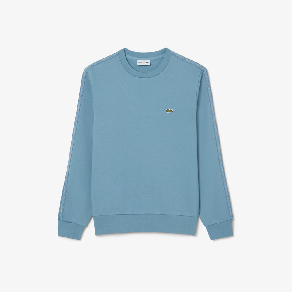 Stripe Band Fleece Sweatshirt