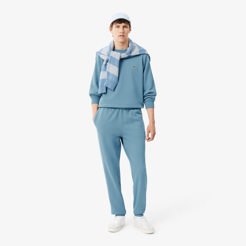 Stripe Band Fleece Sweatshirt