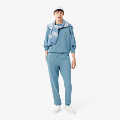 Stripe Band Fleece Sweatshirt
