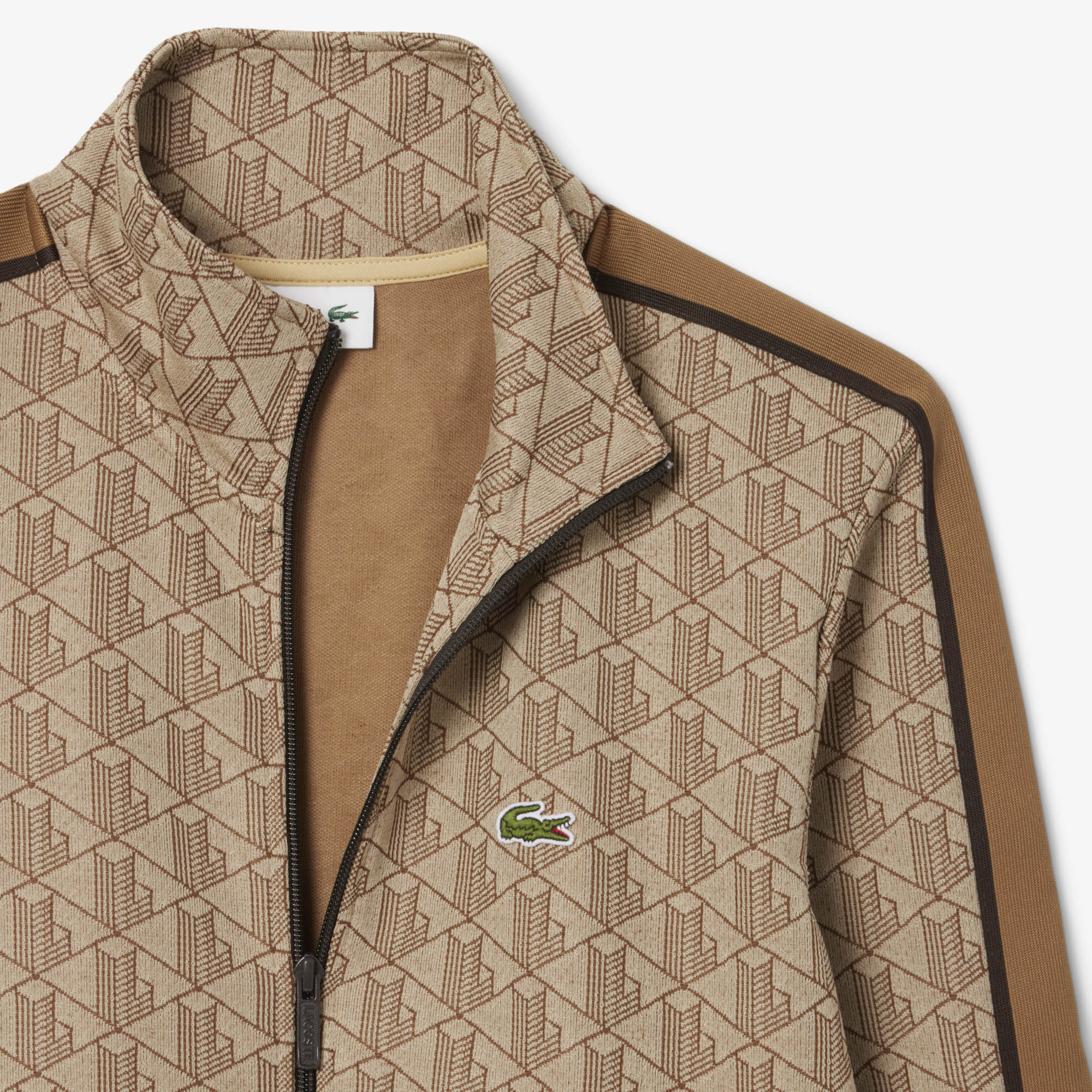 LACOSTE 幾何学模様ジャケット US S Paris Zip-Up Jacquard Track Jacket – Lacoste ZA