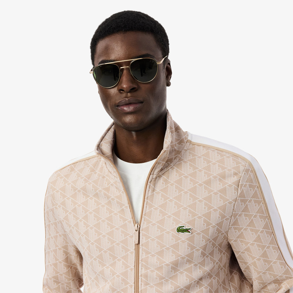 Paris Zip-Up Jacquard Track Jacket