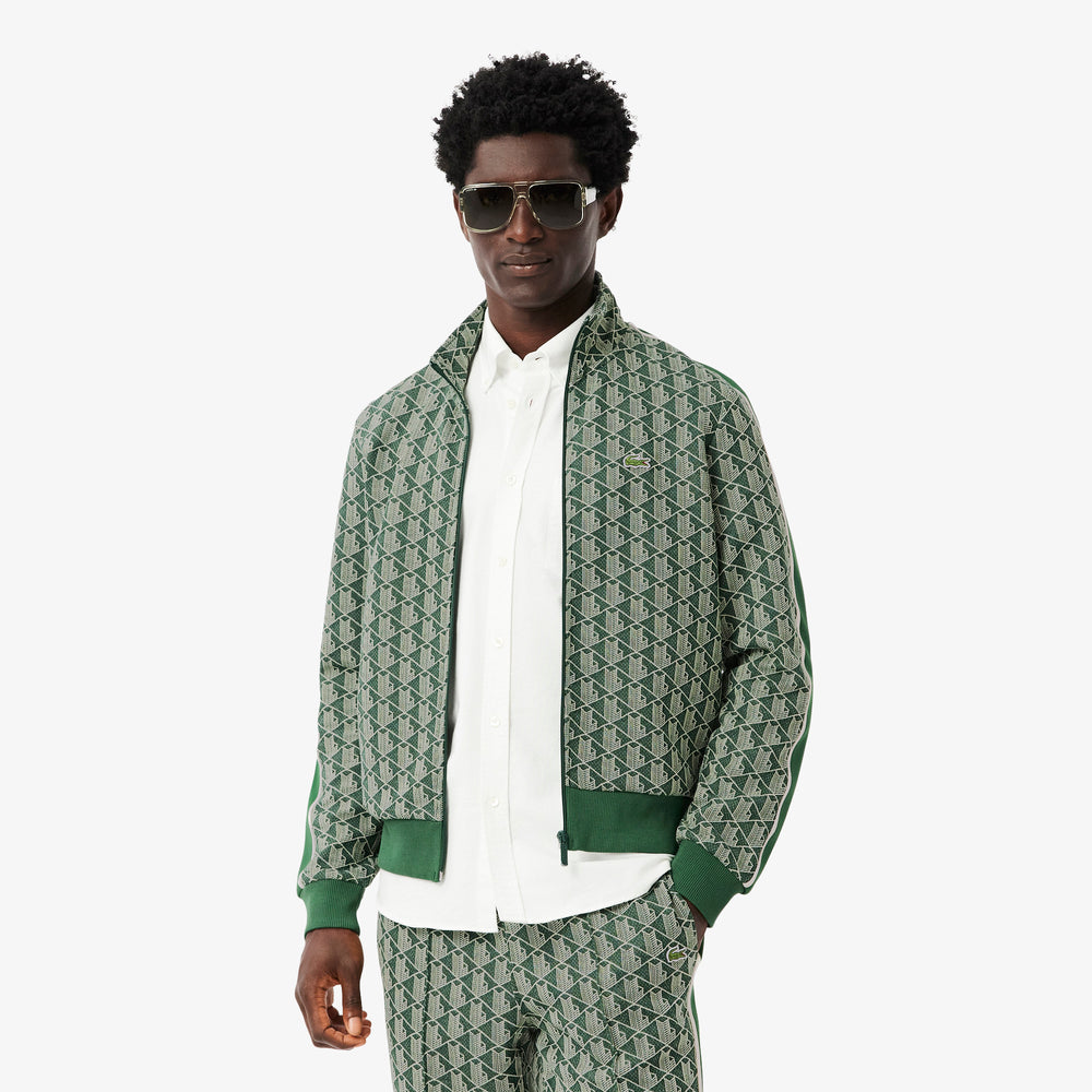 Paris Zip-Up Jacquard Track Jacket