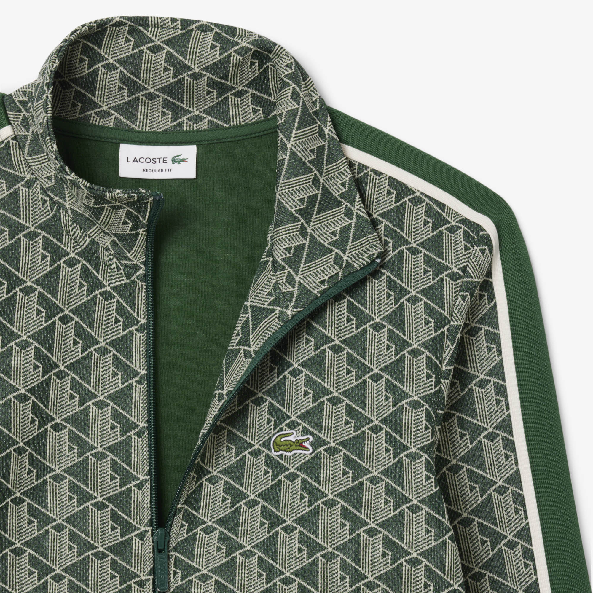 Paris Zip-Up Jacquard Track Jacket – Lacoste ZA