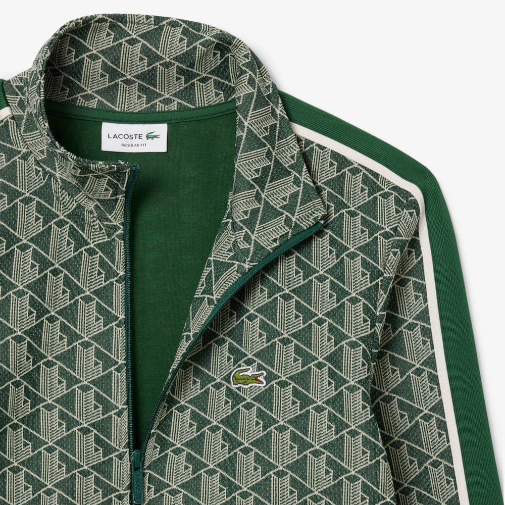 Paris Zip-Up Jacquard Track Jacket