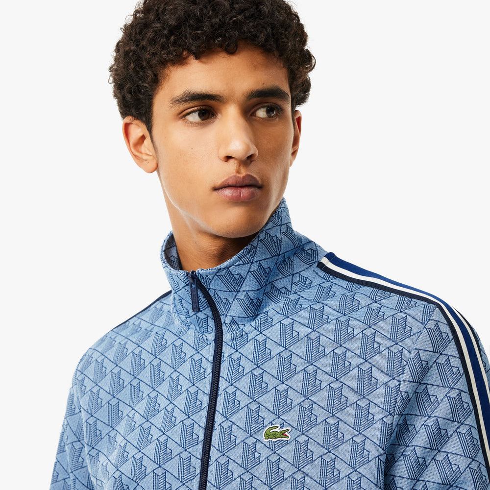 Paris Zip-Up Jacquard Track Jacket