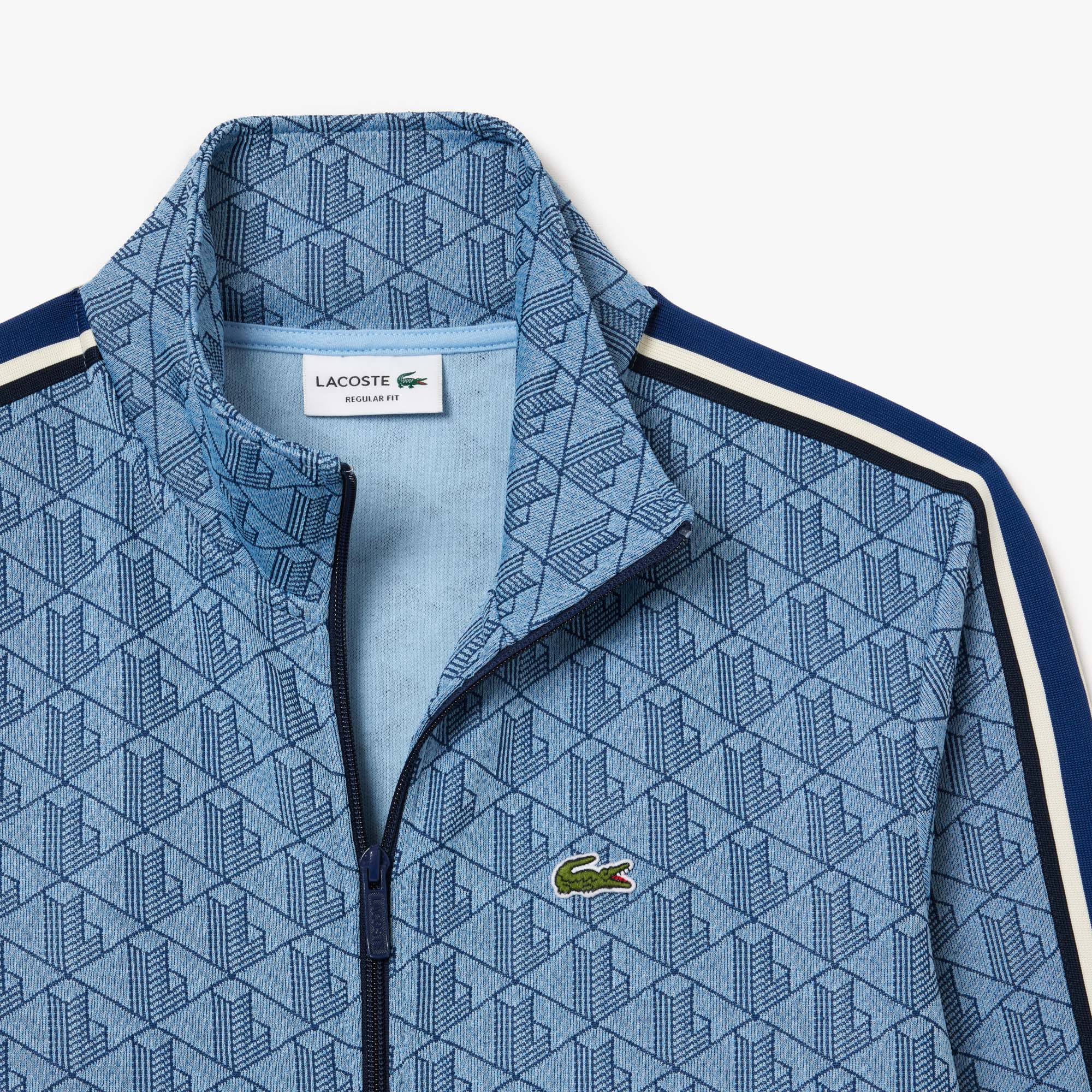 Paris Zip-Up Jacquard Track Jacket – Lacoste ZA