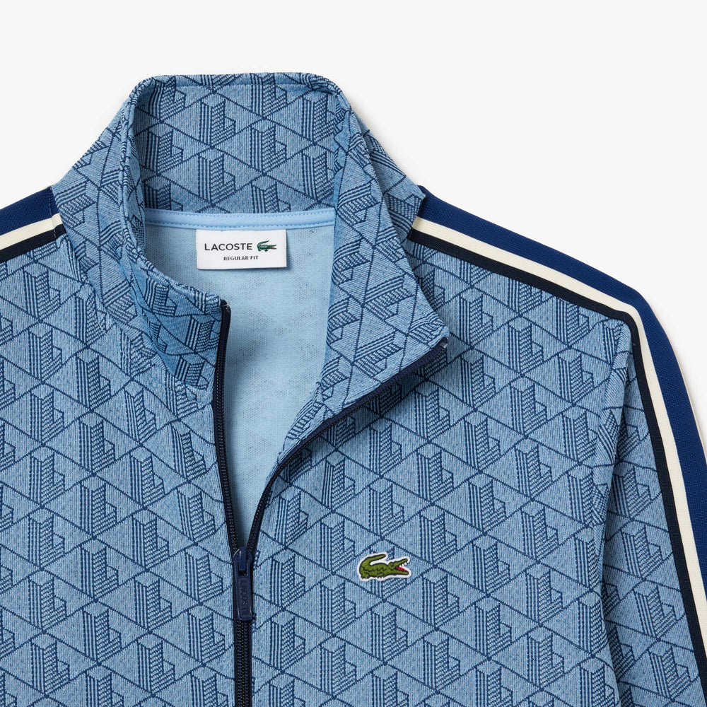 Paris Zip-Up Jacquard Track Jacket