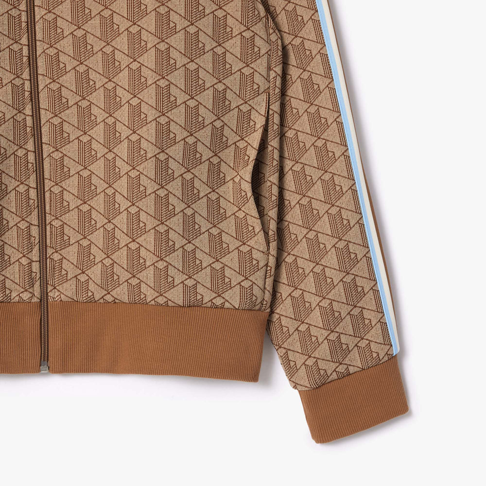 Paris Zip-Up Jacquard Track Jacket