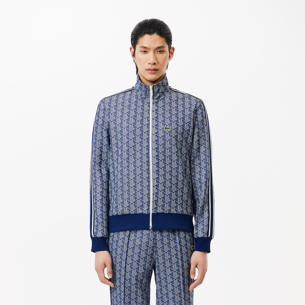 Paris Zip-Up Jacquard Track Jacket