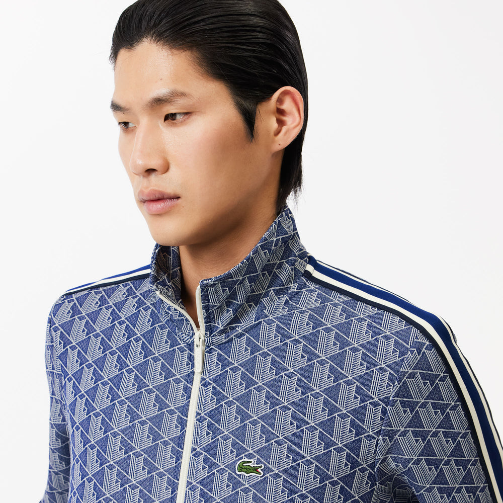 Paris Zip-Up Jacquard Track Jacket