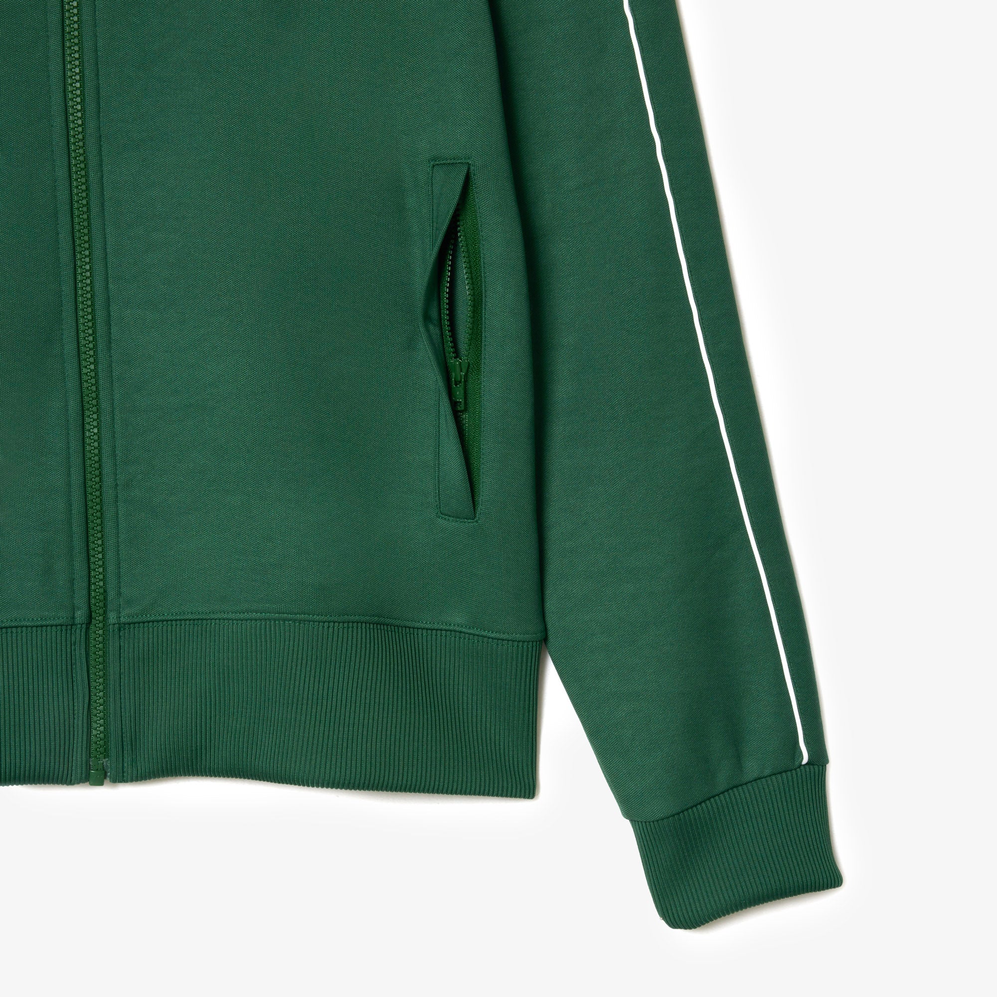 Paris Piqué Zip Front Track Jacket – Lacoste ZA