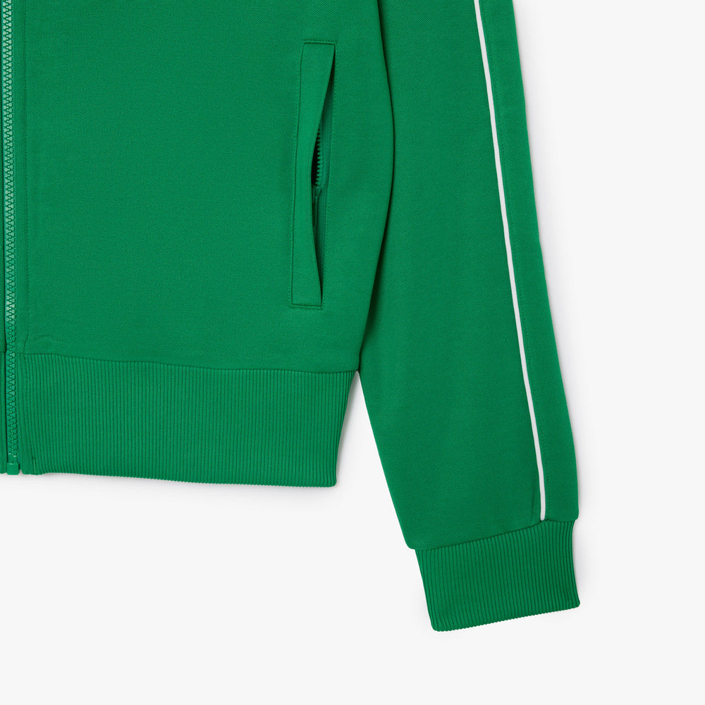 Paris Piqué Zip Front Track Jacket