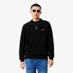 Zip-Up High Neck Interlock Sweatshirt