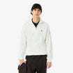 Zip-Up High Neck Interlock Sweatshirt