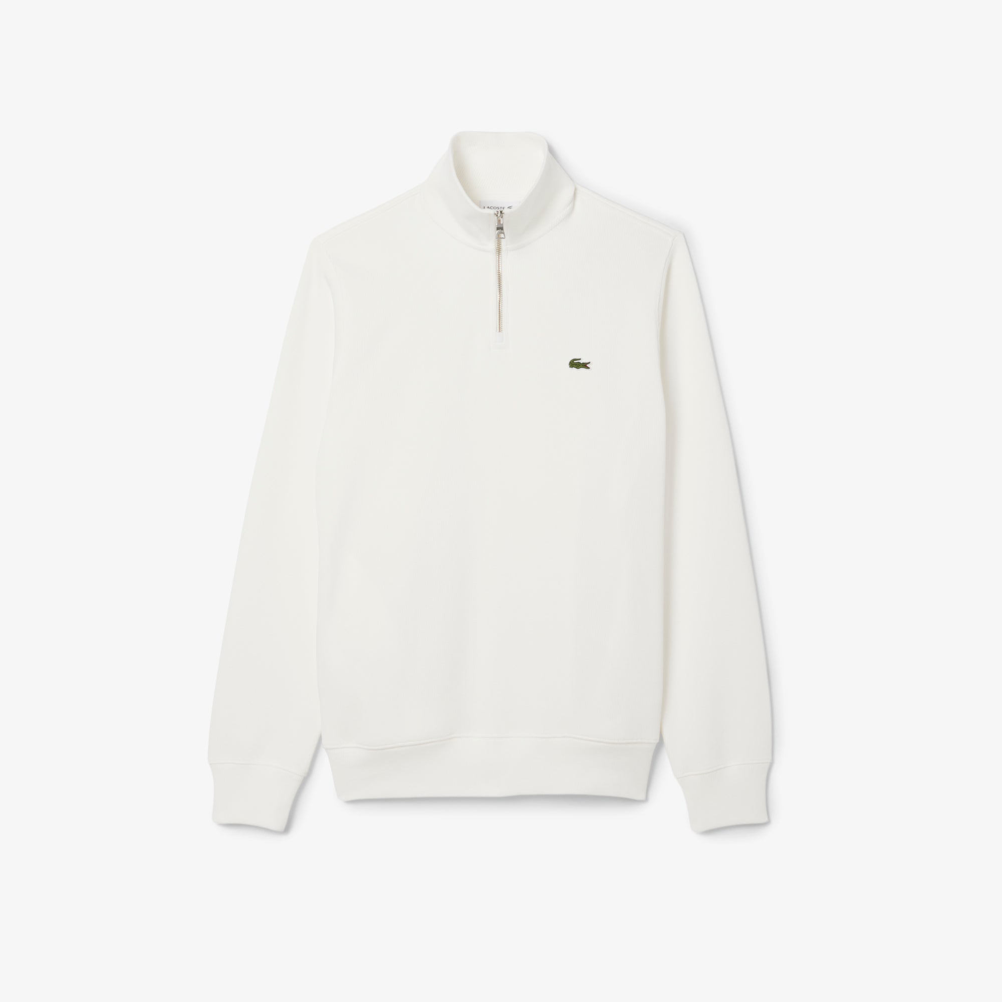 Zip-Up High Neck Interlock Sweatshirt – Lacoste ZA