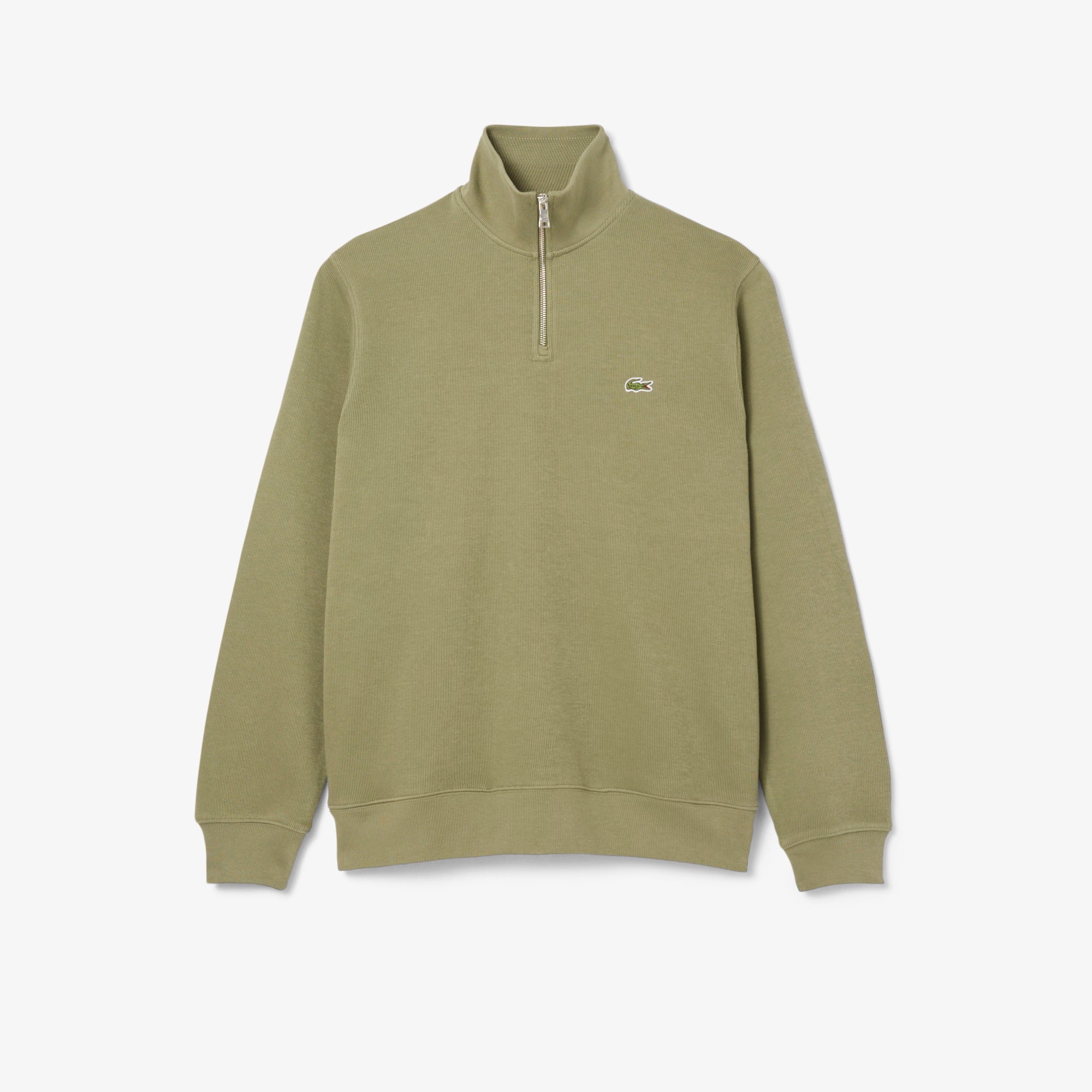 Zip-Up High Neck Interlock Sweatshirt – Lacoste ZA