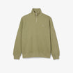 Zip-Up High Neck Interlock Sweatshirt