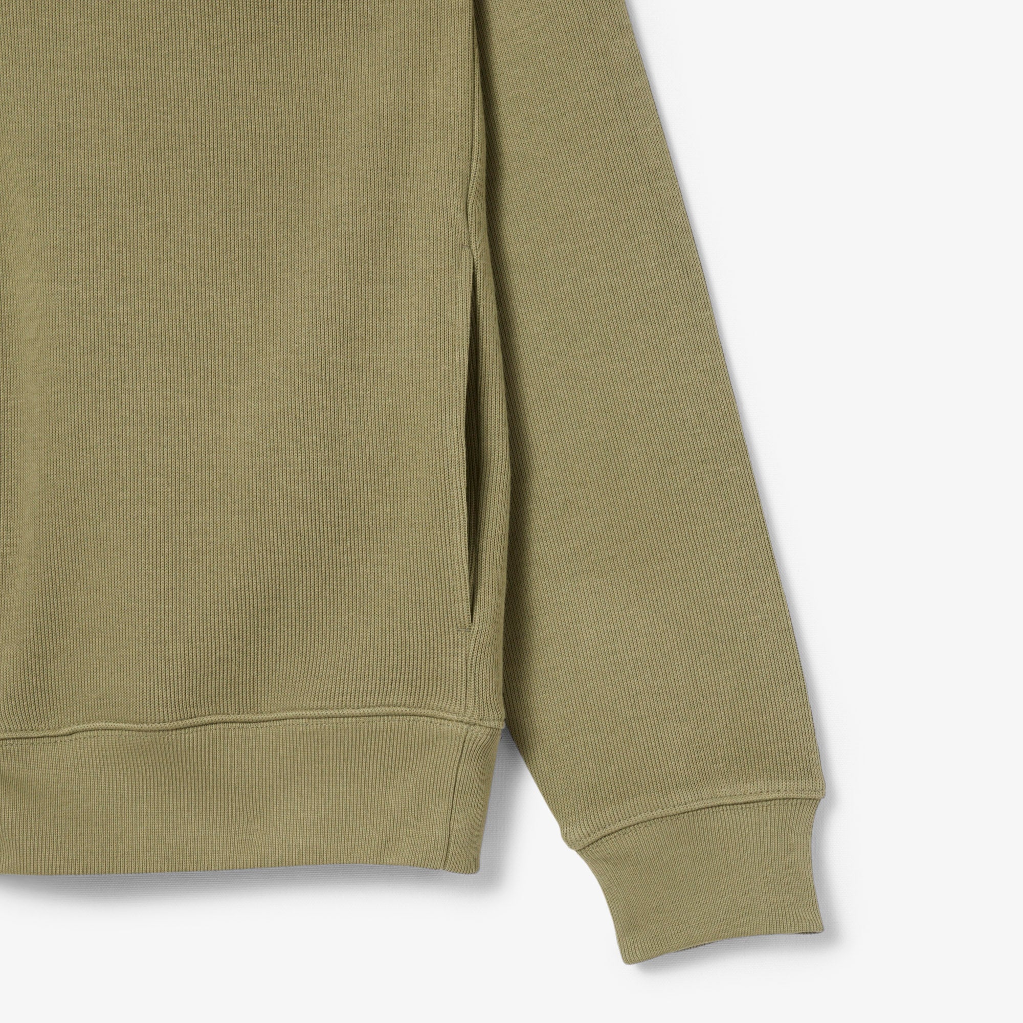 Zip-Up High Neck Interlock Sweatshirt – Lacoste ZA