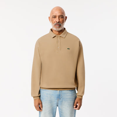 Loose Fit Piqué Sweatshirt