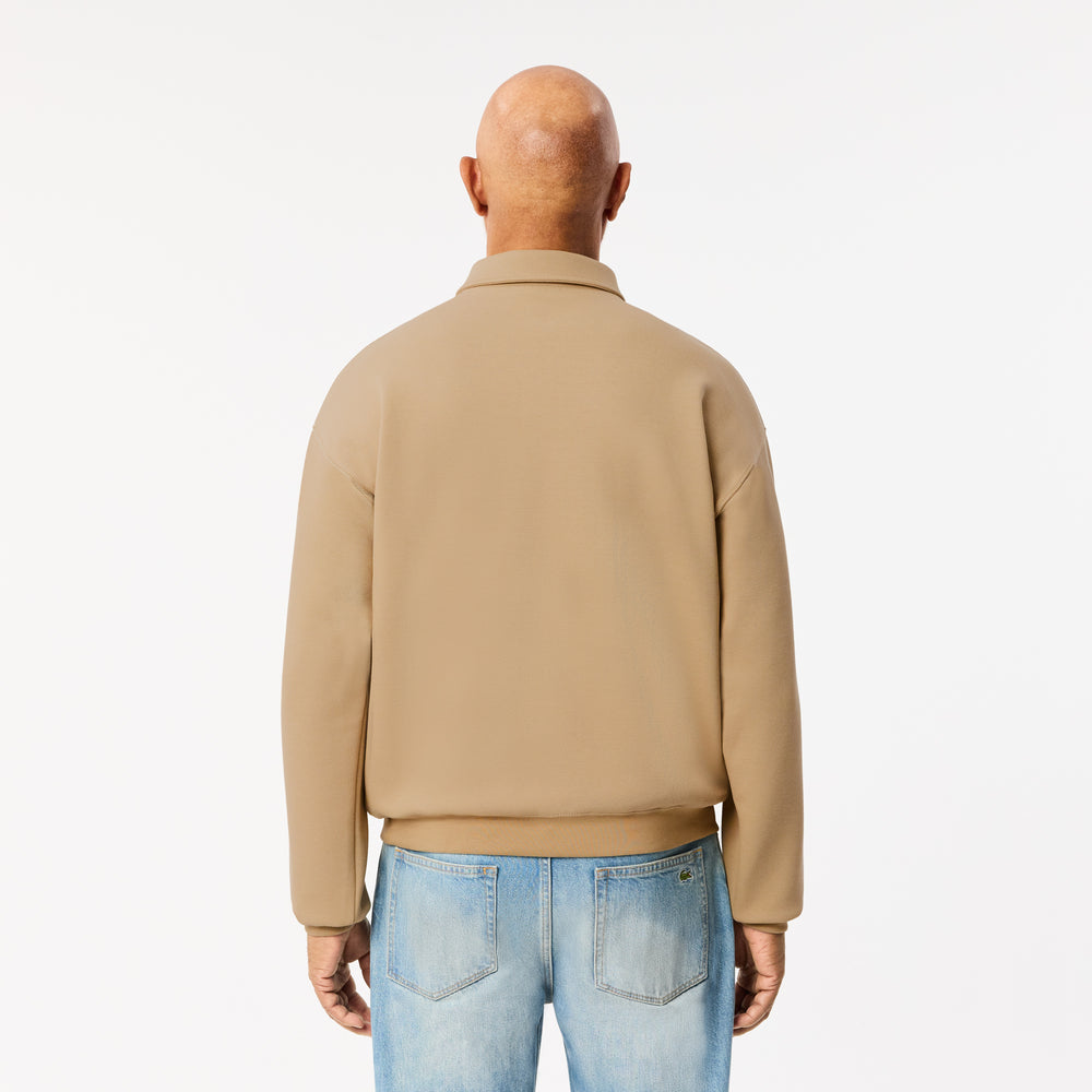 Loose Fit Piqué Sweatshirt