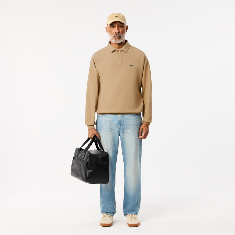 Loose Fit Piqué Sweatshirt