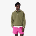 Loose Fit Piqué Sweatshirt