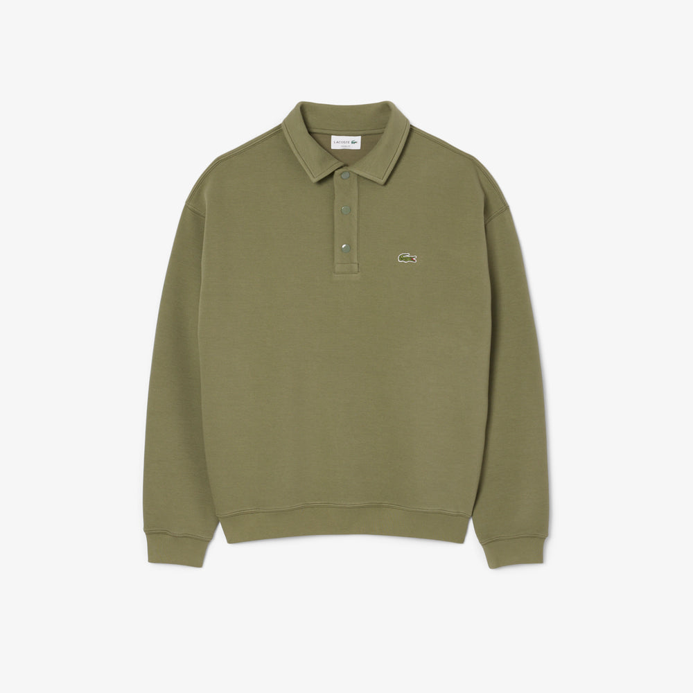 Loose Fit Piqué Sweatshirt