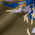 Embroidered Motif Fleece Sweatshirt