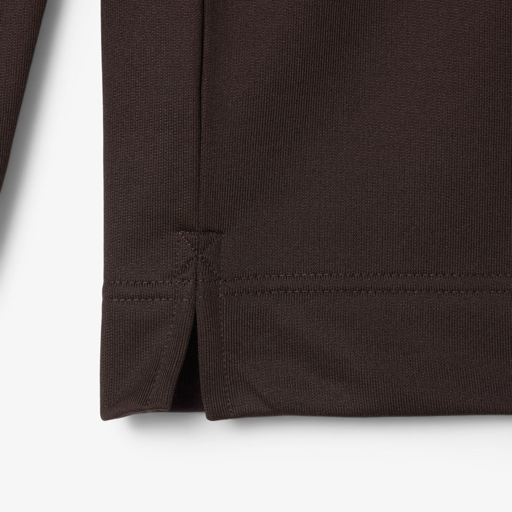 Loose Fit Fleece Polo Sweatshirt